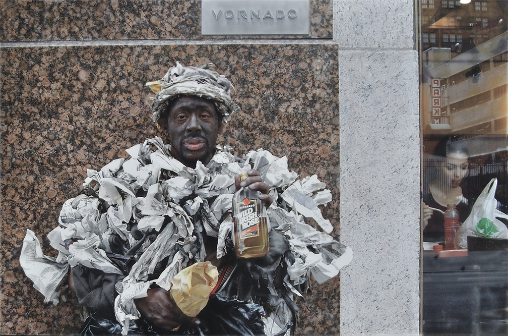 Famous published hyperrealism painting Vortex by Denis Peterson shown at Plus One Gallery